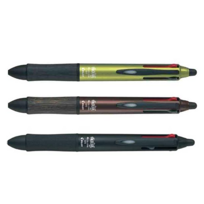 PILOT FriXion Ball 4 Wood 0.5mm Erasable 4-color ballpoint pen 1 piece