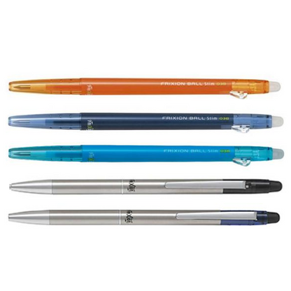 PILOT FriXion Ball Slim 0.38mm Erasable ballpoint pen 1 pc.