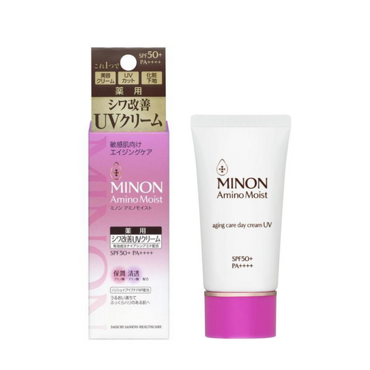 DAIICHI SANKYO HEALTHCARE MINON Amino Moist Anti-Aging Care Day Cream UV 30g SPF50+ PA++++