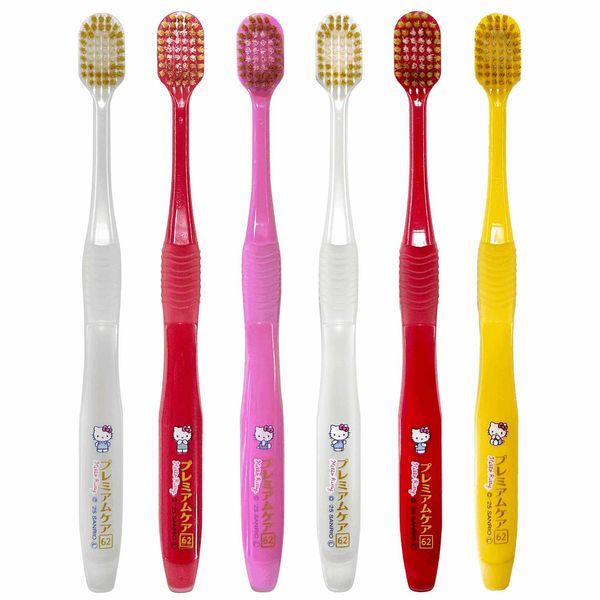 EBISU Premium Care (Cinnamoroll / Hello Kitty) 6-row compact tooth brush, 1 piece