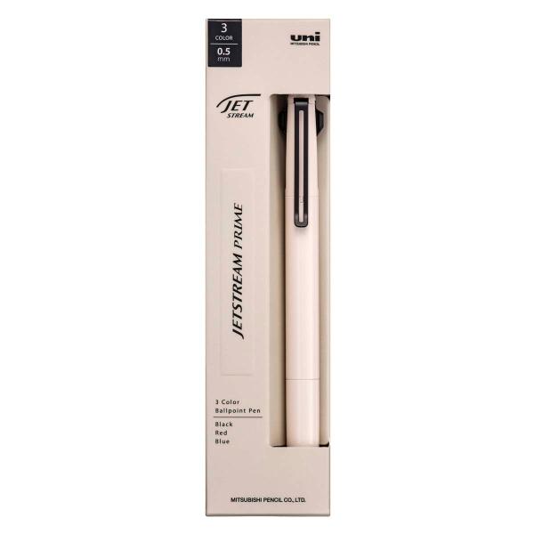 MITSUBISHI PENCIL Jetstream Prime 3-color ballpoint pen (0.5mm / 0.7mm) 1 piece