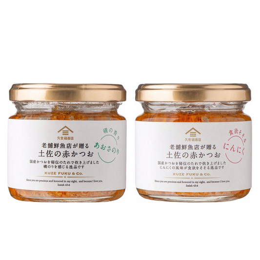 ST COUSAIR KUZUFUKU SHOTEN Tosa Red Bonito (Aosa Nori / Garlic) 120g
