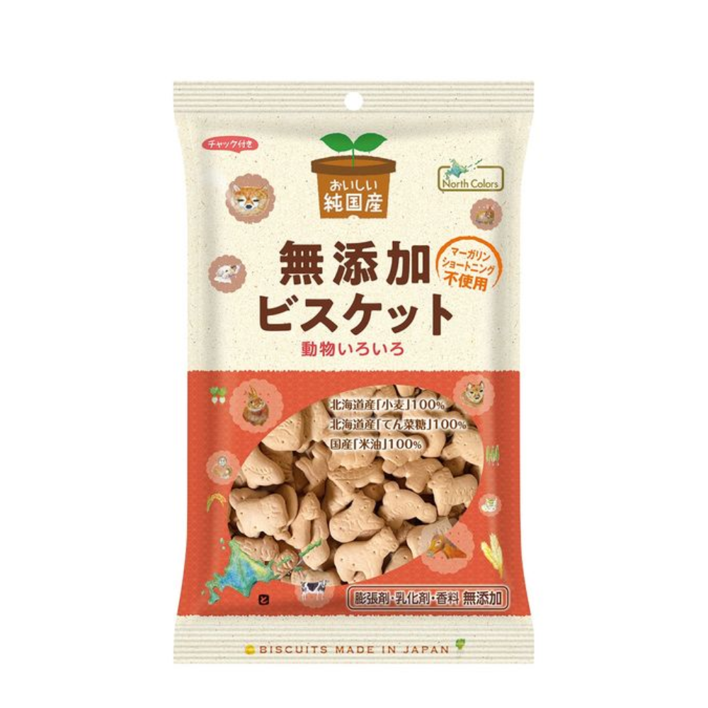 NORTH COLORS Pure Domestic Additive-free Biscuits 120g
