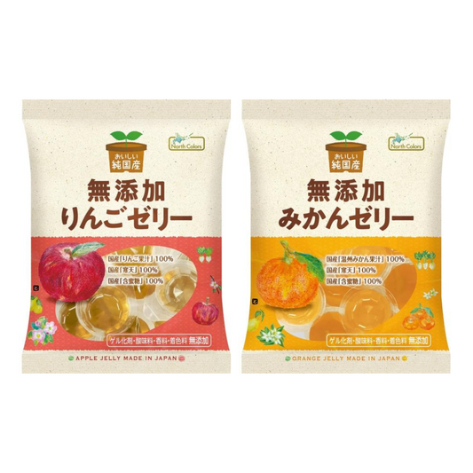 NORTH COLORS Pure domestic additive-free (mandarin orange jelly / apple jelly) 11pcs.