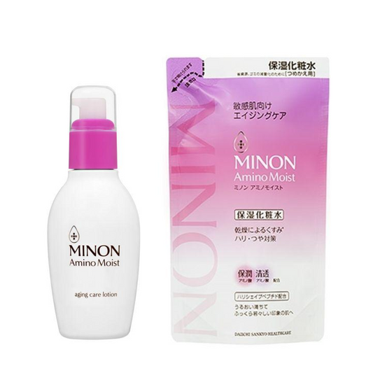 DAIICHI SANKYO HEALTHCARE Minon Amino Moist Anti-Aging Care Lotion (150mL / 130mL for refill)
