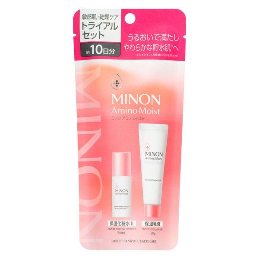 DAIICHI SANKYO HEALTHCARE Minon Amino Moist (Sensitive & Anti-Aging Care / Sensitive & Dry Skin Care) Trial Set