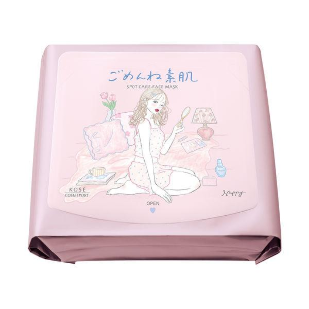 KOSE COSMEPORT CLEAR TURN Sorry Skin Spot Care Mask 60 sheets