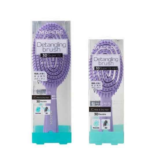 CHANTILLY MAPEPE Detangling Brush 3D Super Fit Purple 1 pc