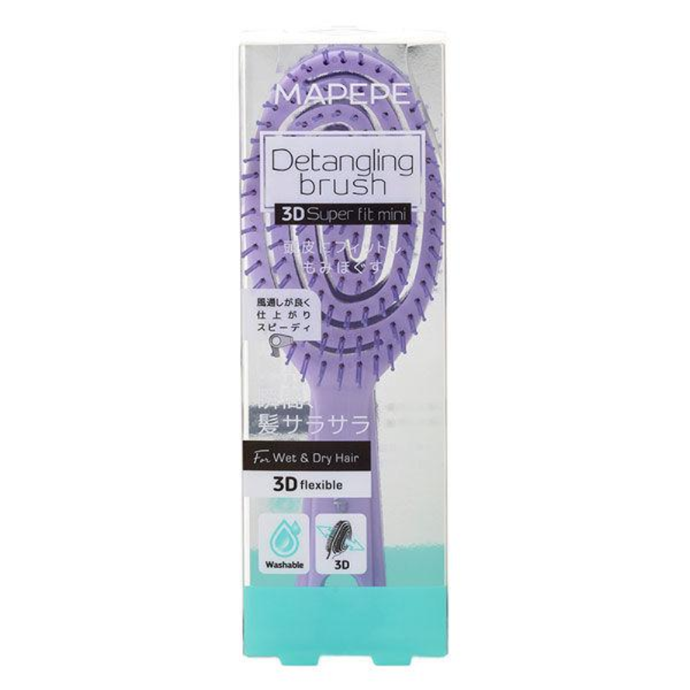 CHANTILLY MAPEPE Detangling Brush 3D Super Fit Purple 1 pc