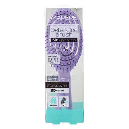 CHANTILLY MAPEPE Detangling Brush 3D Super Fit Purple 1 pc