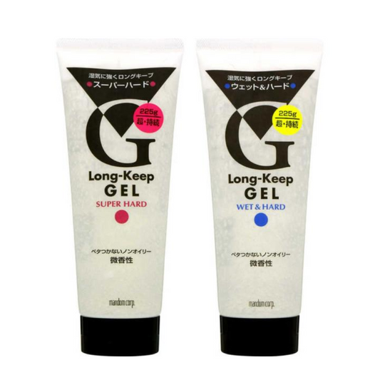 MANDOM GATSBY Long Keep Gel (Super Hard / Wet & Hard) 225g