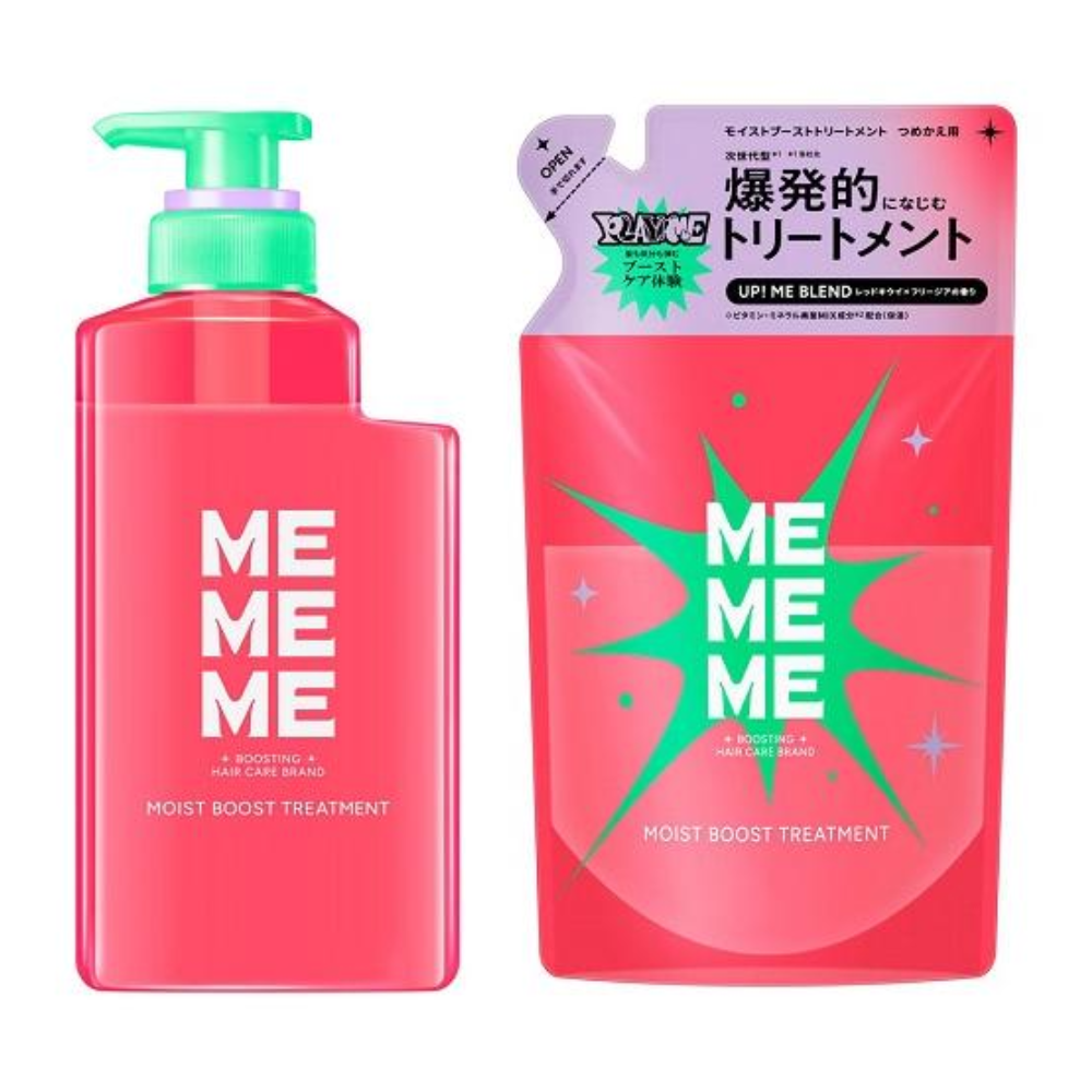 KAO MEMEME Moist Boost Treatment (Body Pump 400ml / Refill 320ml)