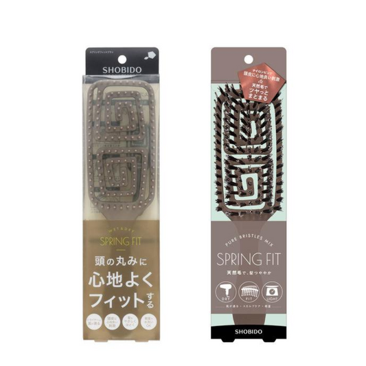 SHOBIDO Spring Fit Brush Brown 1 pcs (SPV43315 / SPV71501)