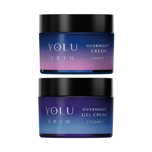 I-NE YOLU Skin Overnight (Cream Moist / Gel Cream Clear) 45g