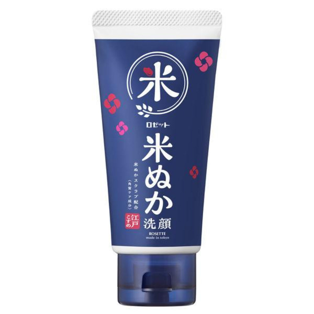 ROSETTE Edo Kosome Rice Bran Face Wash 120g