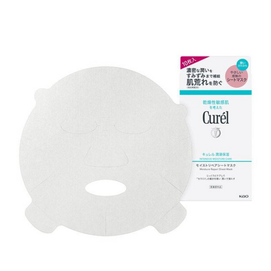 KAO CUREL Moisture Repair Sheet Mask 10 sheets