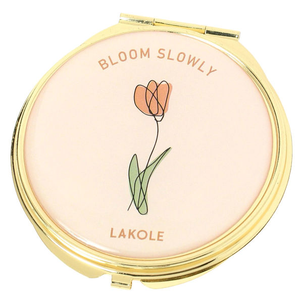 LAKOLE FLOWER compact mirror (Cosmos / Tulip / Rose) 1 pc