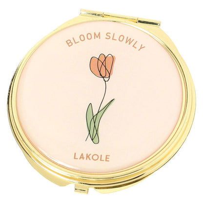 LAKOLE FLOWER compact mirror (Cosmos / Tulip / Rose) 1 pc
