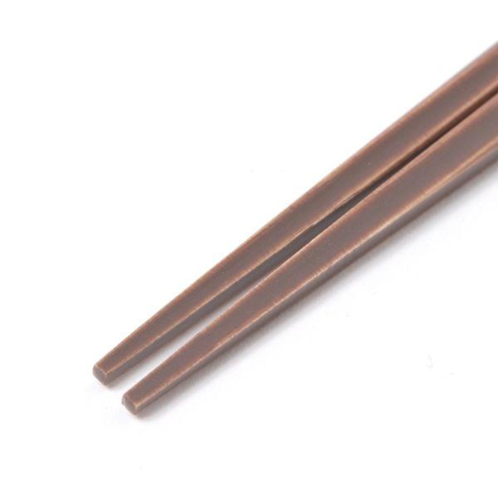 LAKOLE 5-Piece bamboo chopstick set, color tone cutlery