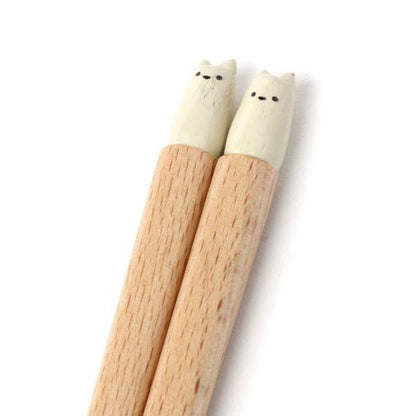 ADASTRIA STUDIO CLIP Motif Chopsticks Cat (Black Cat / White Cat)