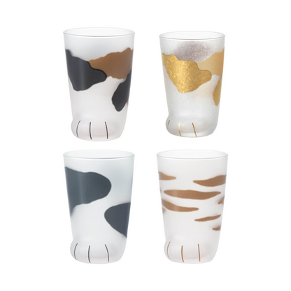 ISHIZUKA GLASS, Adelia Cat Glass, Cup, 300ml, Made in Japan, Box Included, 1 piece.