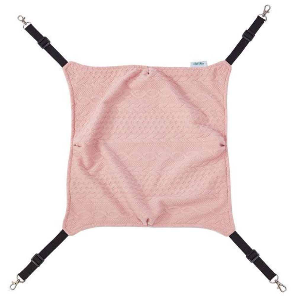PETIO  ADD.MATE Hammock for Cats - Knit Fabric Wrapping Nyanmock Pink