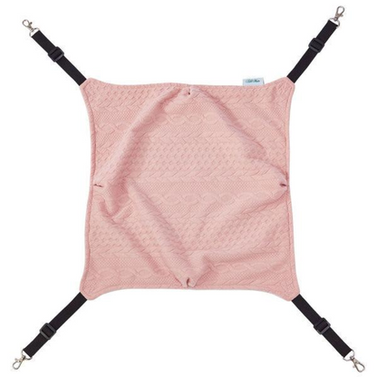PETIO  ADD.MATE Hammock for Cats - Knit Fabric Wrapping Nyanmock Pink