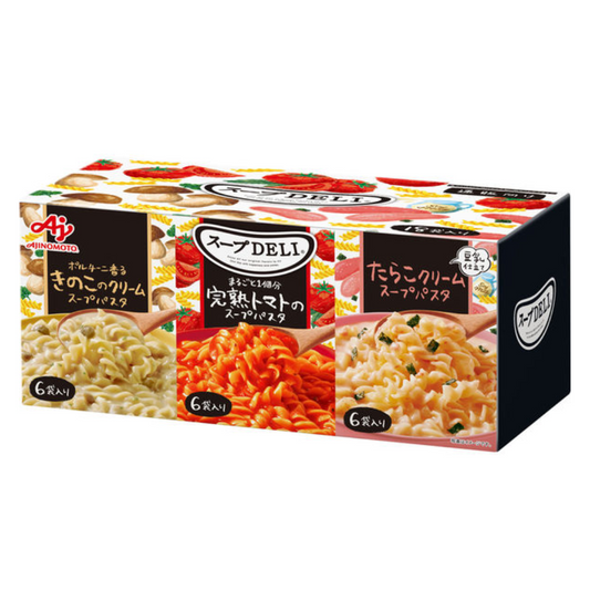 AJINOMOTO KNORR SOUP DELI Soup Pasta Variety Box Instant Soup 1 box (18 servings)