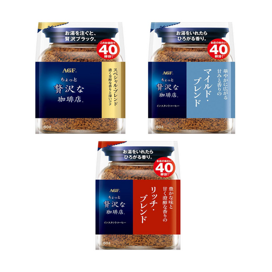 AJINOMOTO AGF A Bit of Luxury Coffee Shop Instant Coffee 1 bag (60g / 80g)