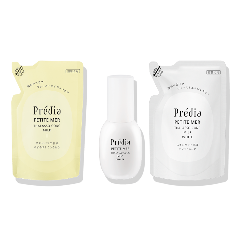 KOSE PRÉDIA Petite Mer Tarasokon Milk (I / White) 100ml / Refill 90ml