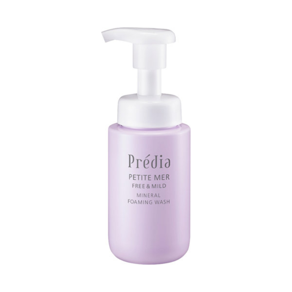KOSE PRÉDIA Petite Mer Free & Mild Mineral Foaming Wash (200ml / Refill 180ml)