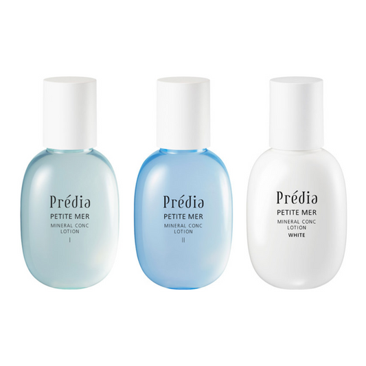 KOSE PRÉDIA Petite Me Mineral Concentrated Lotion (I / II / White) 170ml / Refill 150ml