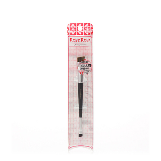 ROSY ROSA Double-Ended Eyebrow Brush, Smudge Type - 1 piece