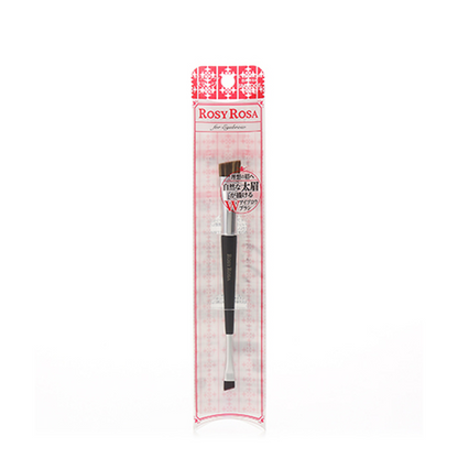 ROSY ROSA Double-Ended Eyebrow Brush, Smudge Type - 1 piece
