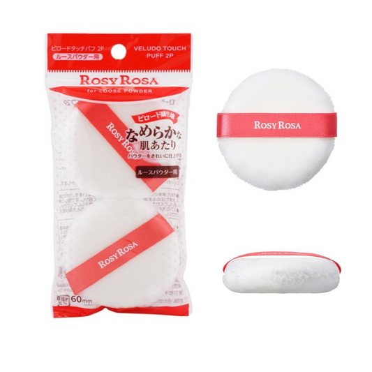 ROSY ROSA Velvet Touch Puff - 2 pieces