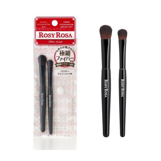 ROSY ROSA Fiber Eye Shadow Brush Set for Powder Eye Shadow