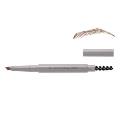 ORBIS Pencil Eyebrow N (Olive Brown / Pink Brown) with Holder / Refill