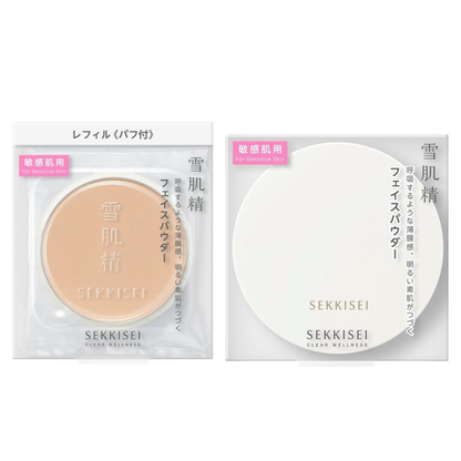 KOSE SEKKISEI Clear Wellness Airy Skin Veil Face Powder (10g / Refill 10g)