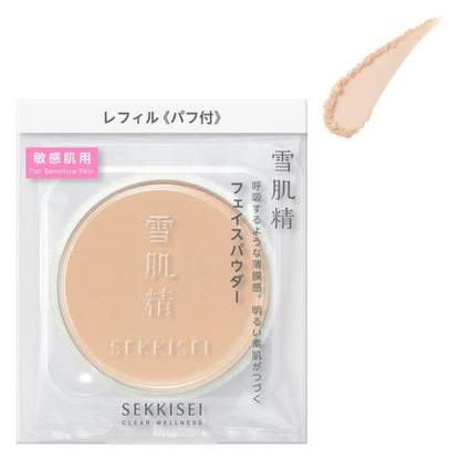 KOSE SEKKISEI Clear Wellness Airy Skin Veil Face Powder (10g / Refill 10g)