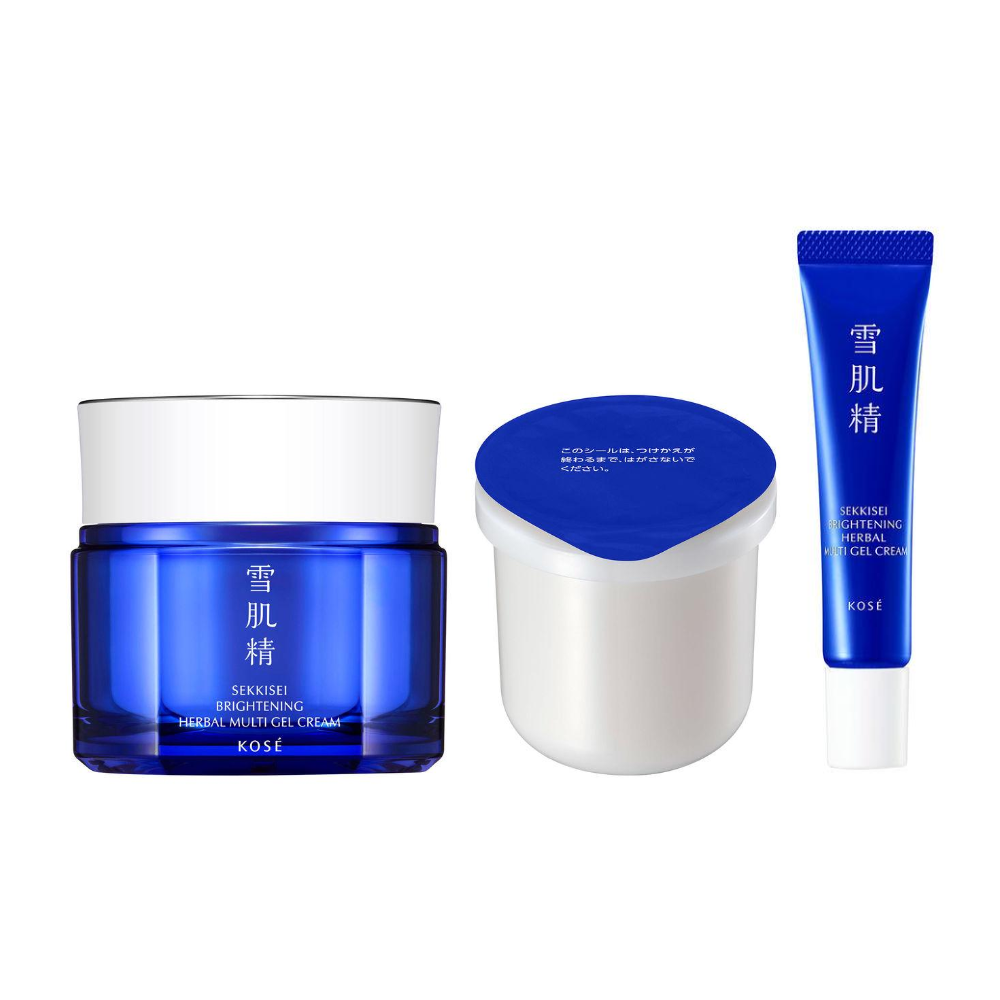 KOSE Medicinal SEKKISEI Brightening Multi-Gel (80g / Refill 80g / Tester S 12g)