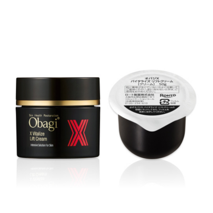 ROHTO OBAGI X Vitalize Lift Cream (50g / Refill 50g)