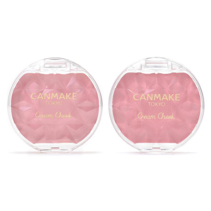 IDA LABORATORIES CANMAKE Cream Blush (23 Cupid Pink 2.2g / P06 Sweet Coral 3.8g)