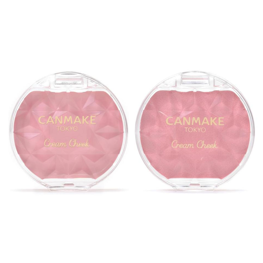 IDA LABORATORIES CANMAKE Cream Blush (23 Cupid Pink 2.2g / P06 Sweet Coral 3.8g)