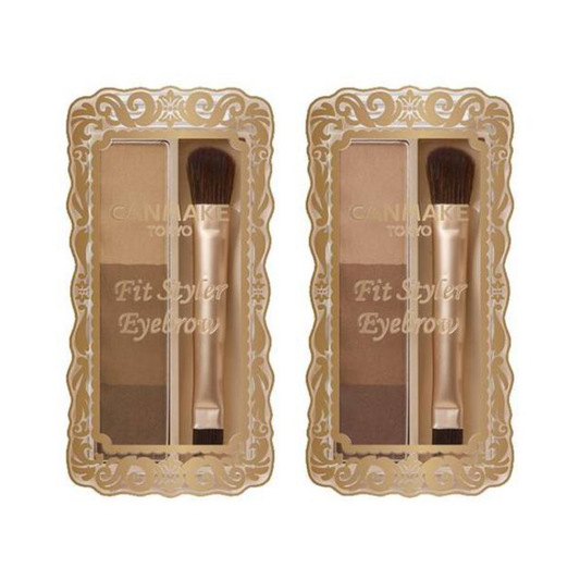 IDA LABORATORIES CANMAKE Fit Styler Eyebrow (01 Natural Brown / 02 Maroon Brown) 2g