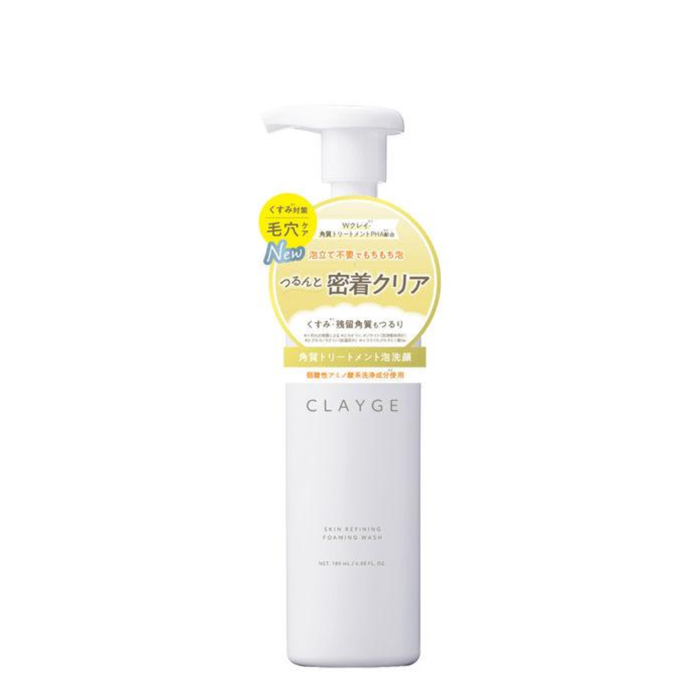 TADA CLAYGE Skin Refining Foaming Wash 180mL