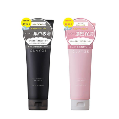 TADA CLAYGE Face Wash (Pore Smoothing / Moisturizing) 120g