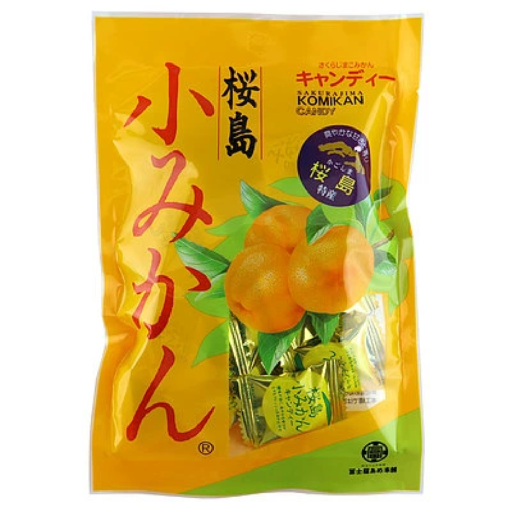 [KAGOSHIMA] FUJIYAAME - Sakurajima Small Mandarin Candy - 80g