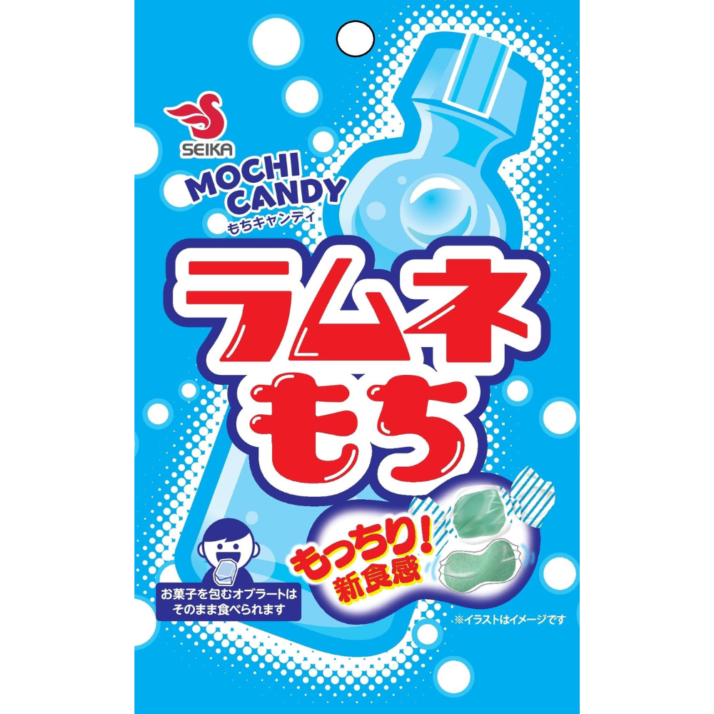 [KAGOSHIMA] SEIKA FOODS (Ramune Mochi 32g / Chocolate Mochi 35g / Brown Sugar Mochi 120g)