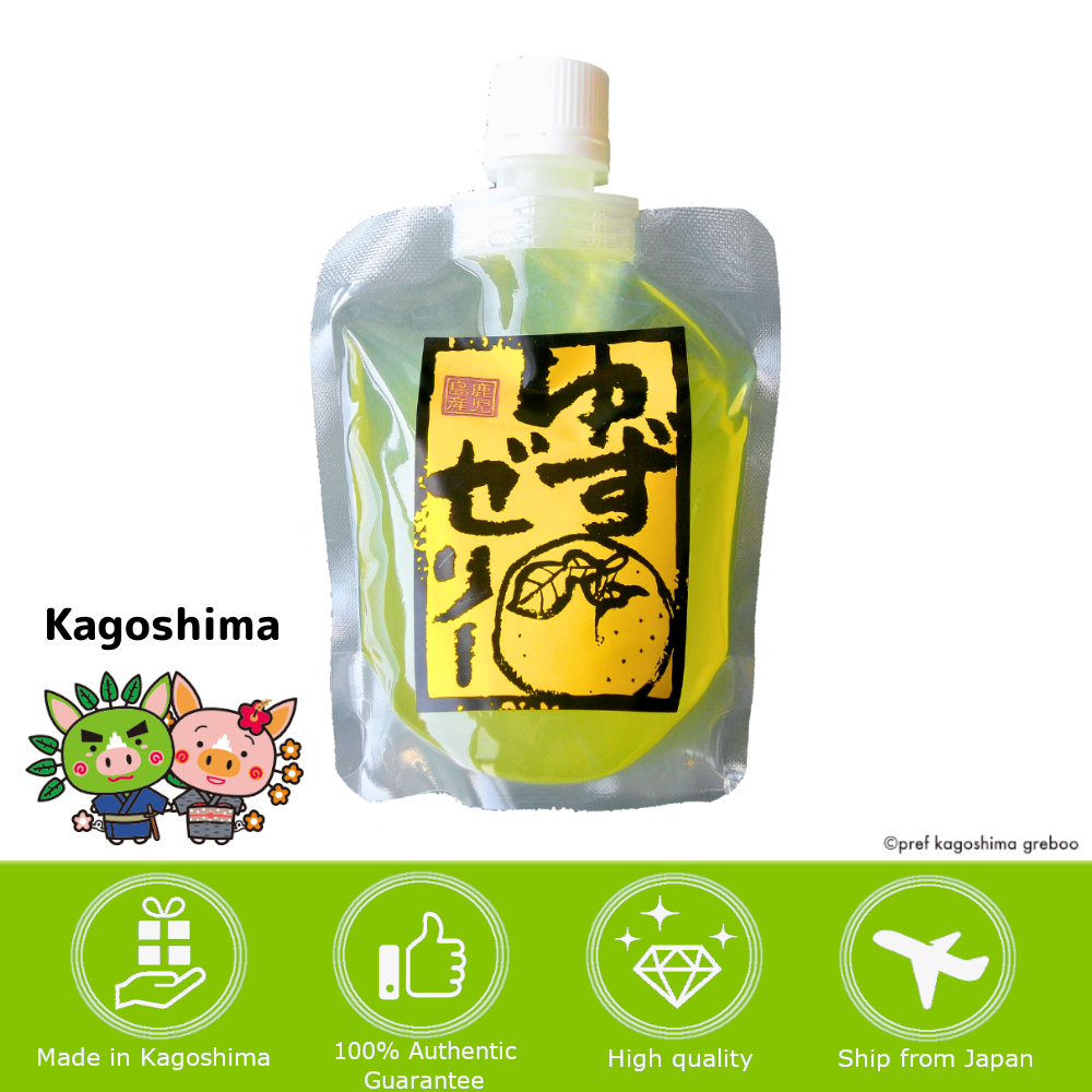 [KAGOSHIMA] MECENAT Yuzu Jelly Cheer Pack 170g