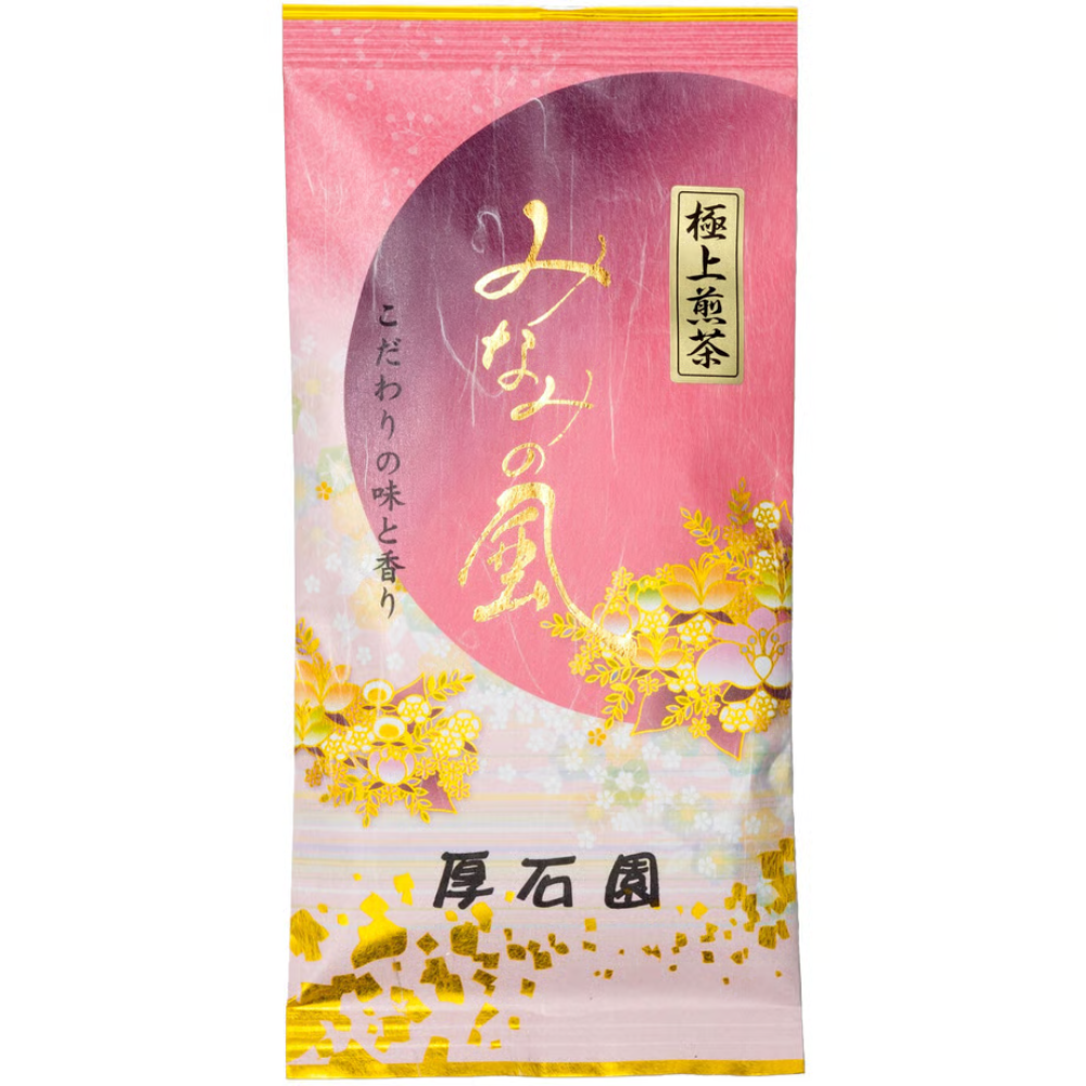 [KAGOSHIMA] ATSUISHIEN TEA Minami no Kaze (High-grade Sencha / Extra-fine Sencha / First-Class Sencha) 100g